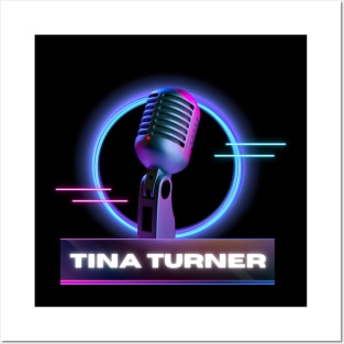 Tina Turner // Old Mic Posters and Art